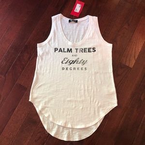 Signorelli white graphic tank